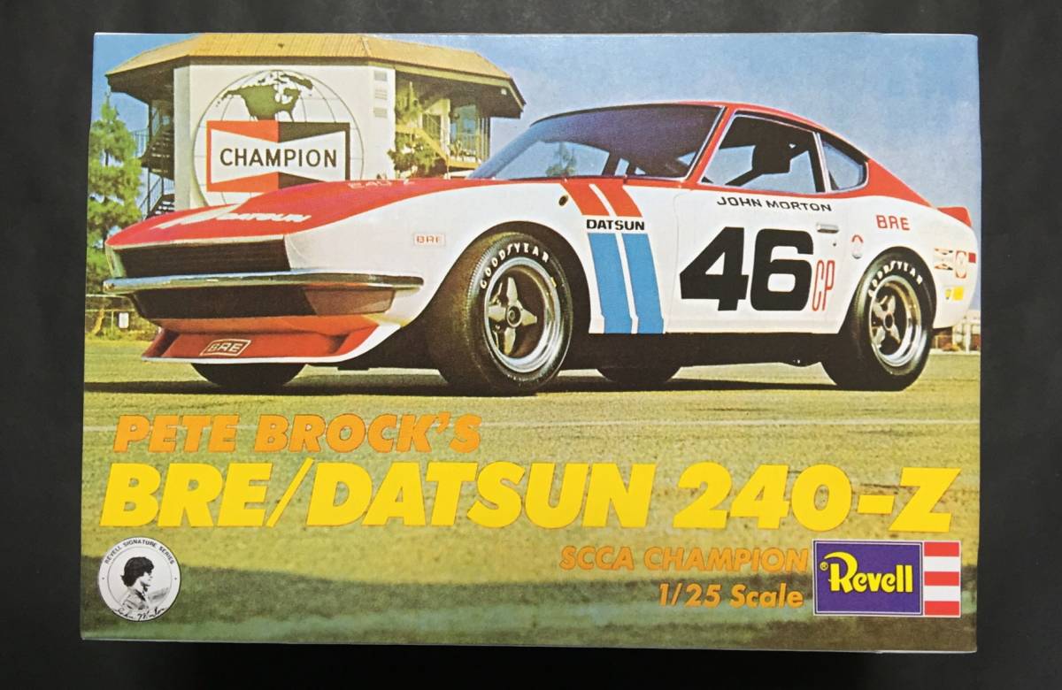 即決@中古絶版模型堂 レベル 1/25 フェアレディ240Z PETE BROCK'S BRE
