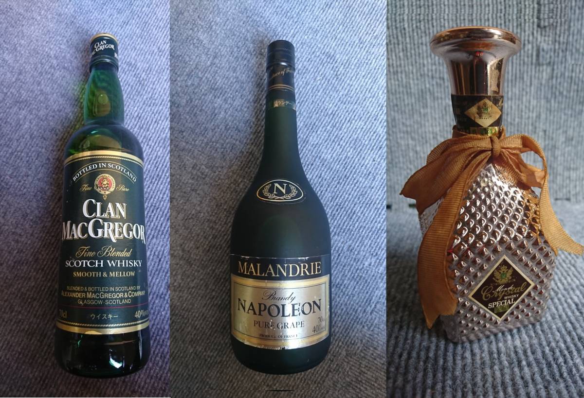 新品，新作登場 未開栓 マランドリー MALANDRIE ナポレオン 700ml & CLAN MAC GREGOR & Monde Crystal Special Gold(セット、詰め合わせ)｜売買されたオークション情報、yahooの商品情報をアーカイブ公開 - オークファン セット、詰め合わせ