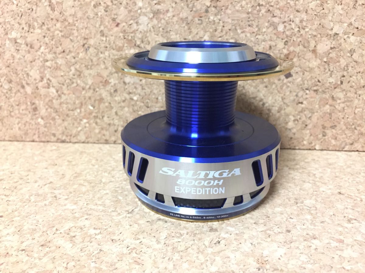か 未使用 ダイワ 14ソルティガ 8000H エクスペディション 純正 スプール