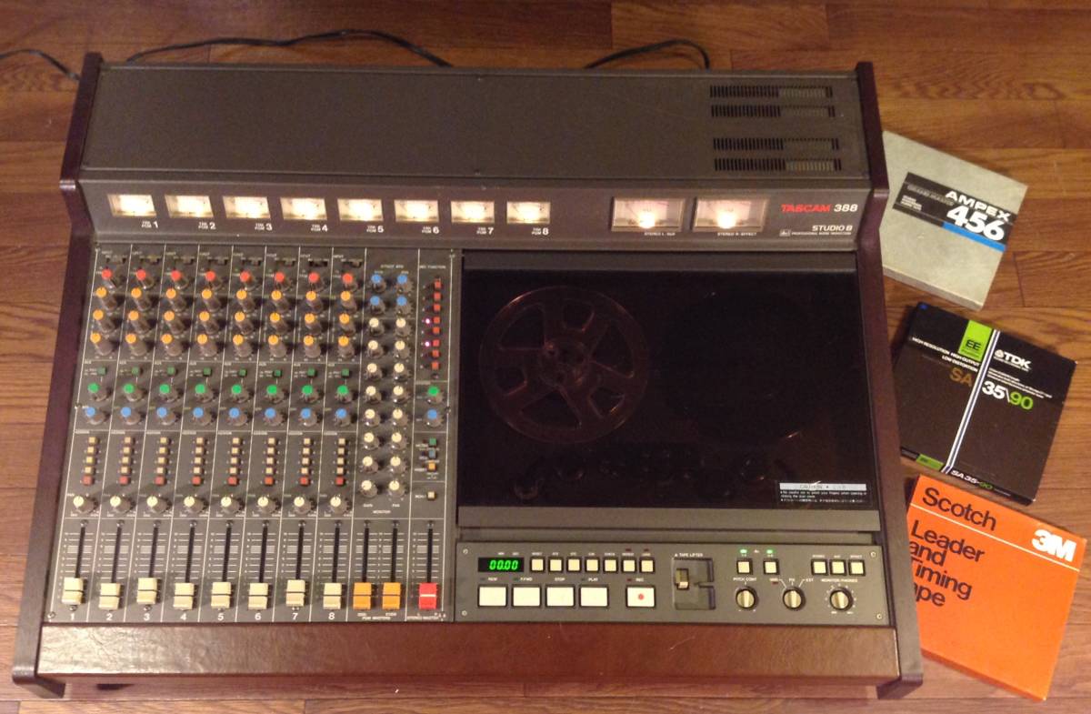 TASCAM MM-200 タスカム アナログミキサー ステレオ8チャンネル