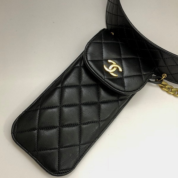 CHANEL シャネル マトラッセ ベルト ポーチ 美品 ヴィンテージ 85/34