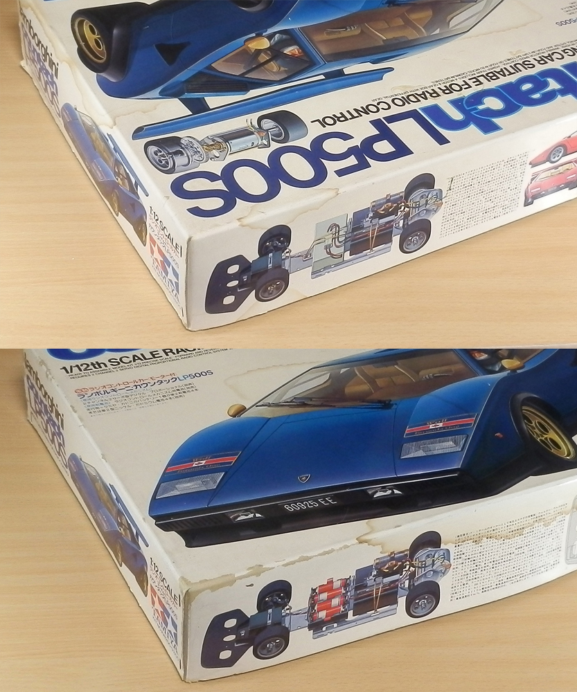 超稀少】タミヤ 電動ラジコン 1/12 カウンタック LP500S 未組立(田宮