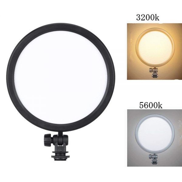 ☆新品未使用☆ビーズリングledライト 丸型 超薄型2色調光対応 ビデオライト用 写真照明_1