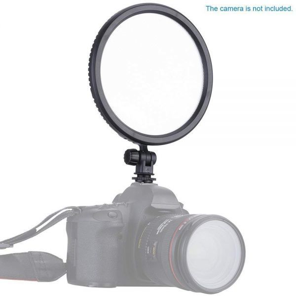 ☆新品未使用☆ビーズリングledライト 丸型 超薄型2色調光対応 ビデオライト用 写真照明_2