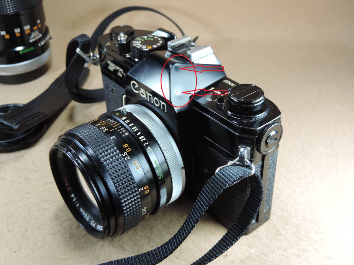 Canon キャノン FTb 明るいF1.4純正レンズ フィルムカメラ Canon