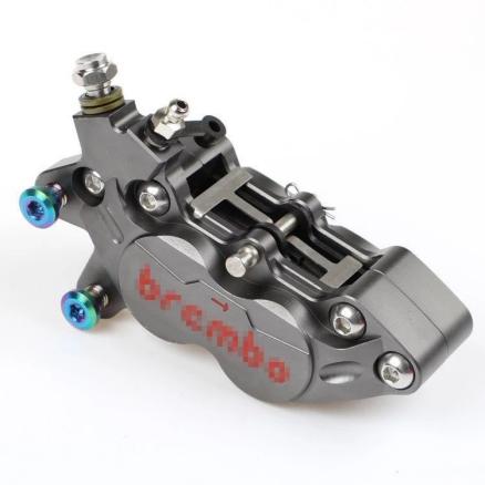 CNC 加工 ブレーキ キャリパー 40mm 左右セッ卜 検) ブレンボ 新品 左 40mm 4POT ブレーキ キャリパー チタン CNC ブレンボサポート