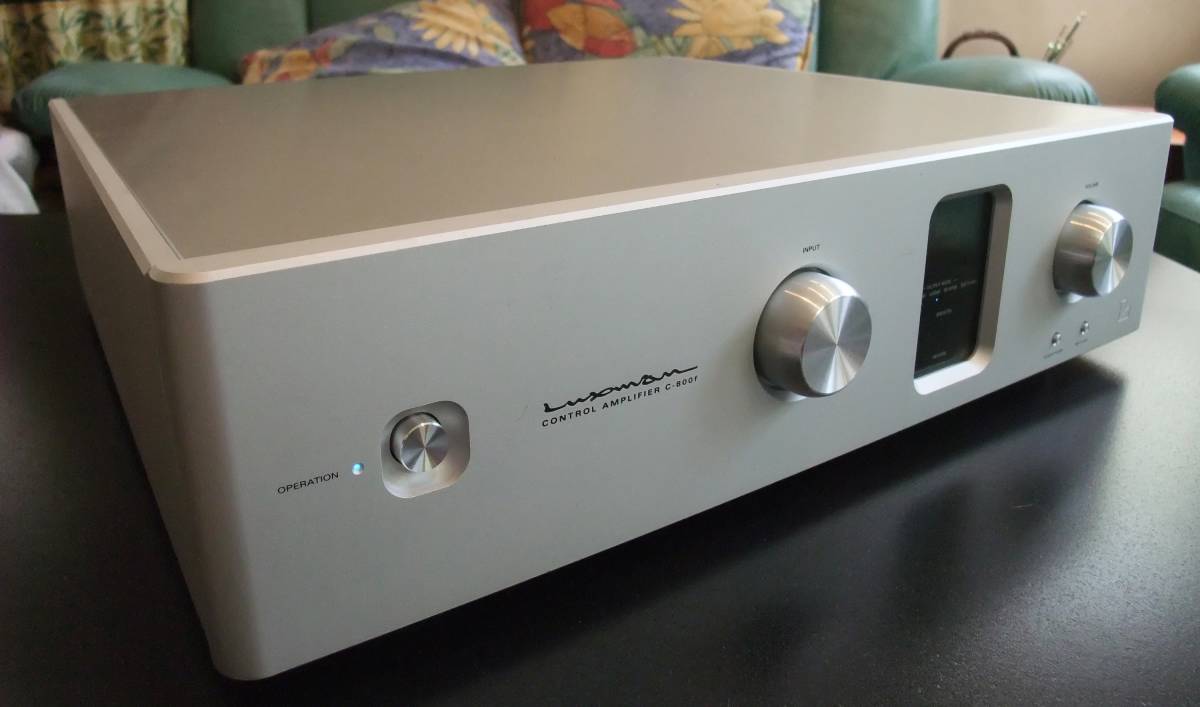 LUXMAN ラックスマン C-800f コントロールアンプ オーディオ機器