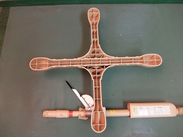 C-143 550○即決!!垂直型手すり バディーⅠ○十字ストッパー仕様 モルテン