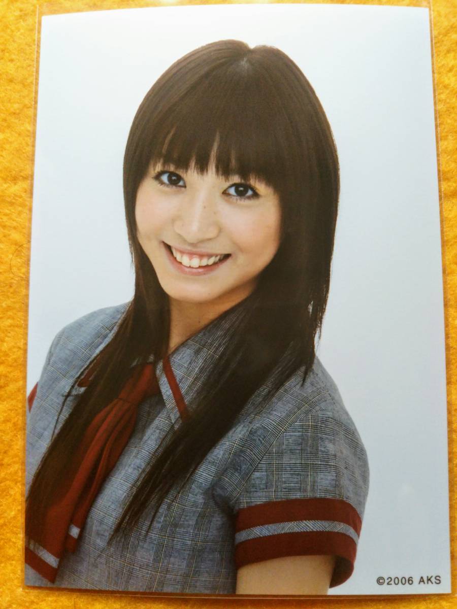 AKB48 大島麻衣 ネ申TV DVD発売記念特典 生写真 キスマーク 大島麻衣 生写真 バストアップ メタリック仕様 AKB48ファースト