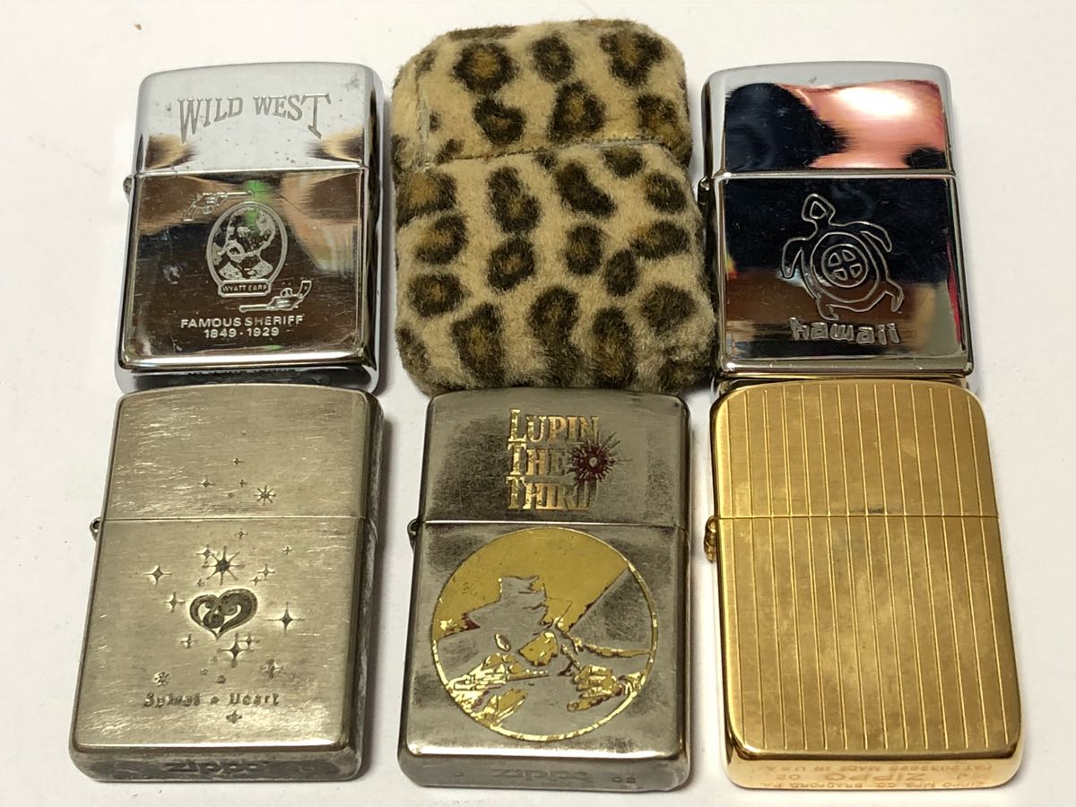 ジッポ まとめ売り zippo Zippo ジッポー いろいろ 6個セット 6