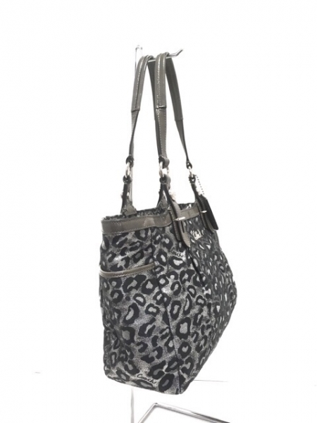 コーチ COACH バッグ トートバッグ ジャガード×エナメル（レザー 