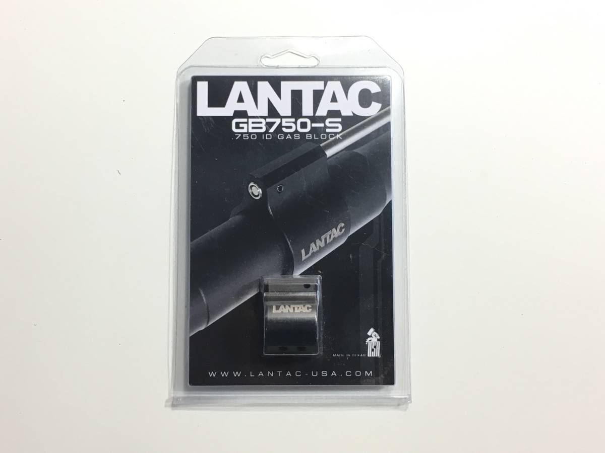 Low Profile Gas Block Ultra LANTAC - Lantac GB750-S .750 (.750