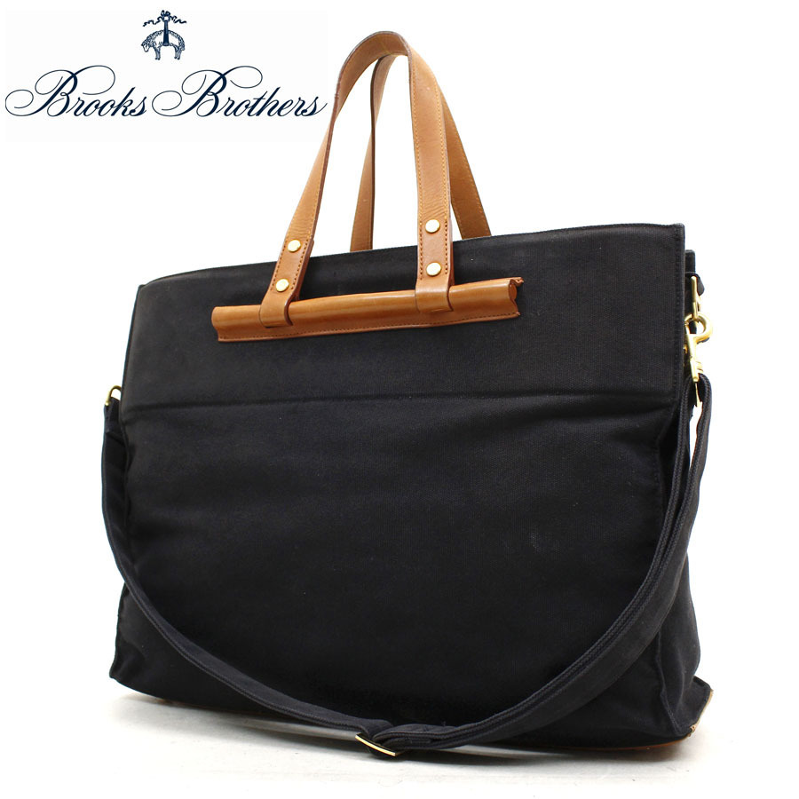 美品 Brooks Brothers ブルックスブラザーズ 牛革レザー使用 ビジネス