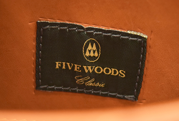 林五 ファイブウッズ【FIVE WOODS】ヌメ革 レザーセカンドバッグ FIVE WOODS | 正規品1年保証 最大41%☆3&frasl;25限定 トラディショナルダレスバッグ