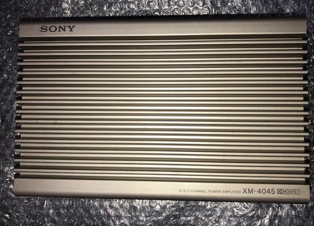 XM-4045 ソニー SONY 0 Sony - アンプ x Channel 45w×4ch Bridgeable