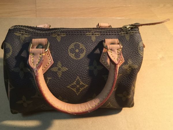 ルイ・ヴィトン LV モノグラム ミニスピーディ ハンドバッグ ハンド 
