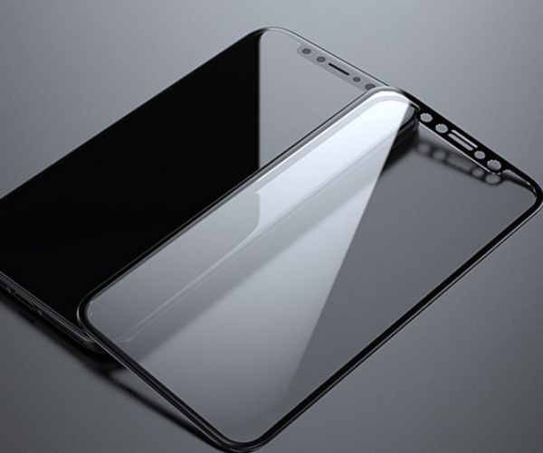 【送料164円から】iPhone7/8/iPhone7/8プラス/iPhoneX用ブルーライトカット〇3D処理9Hガラスフィルム白＆黒!!３９８円即決です！！_8