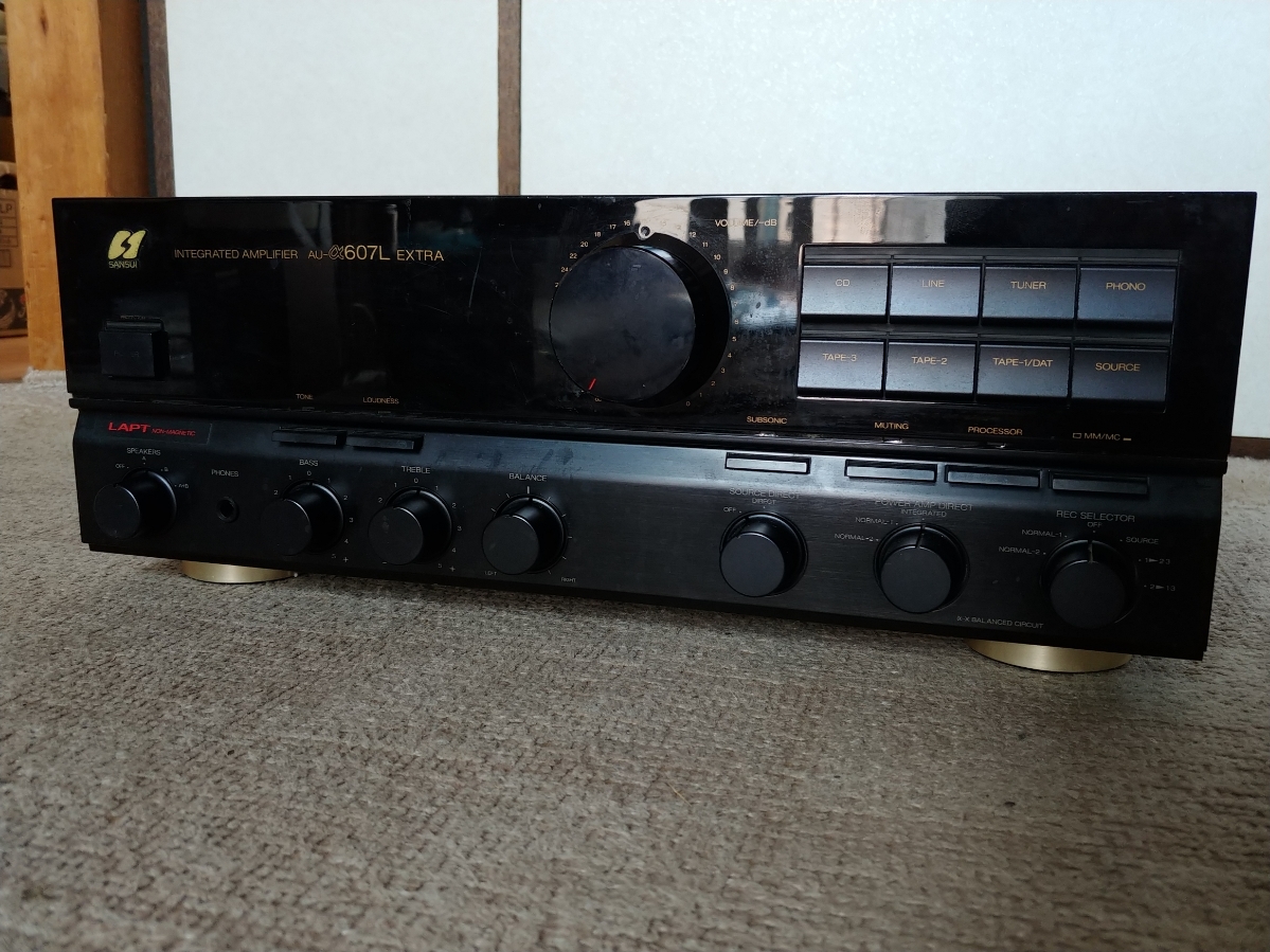 SANSUI AU-D607G EXTRA サンスイ AU-D607G EXTRA ブラック Sansui AU