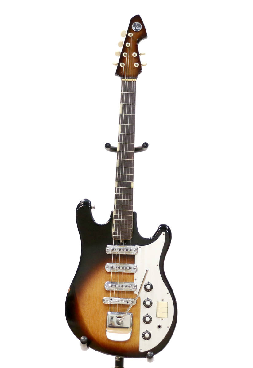 1960年代 ビザールギター Teisco（テスコ）WG-3L 3発ピックアップ
