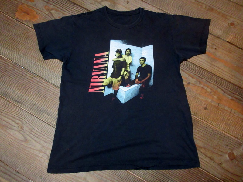 ビンテージニルヴァーナＴシャツカートコバーンバンドロックツアーコンサート限定８０ｓ９０ｓヴィンテージ激安卸マニアコレクター