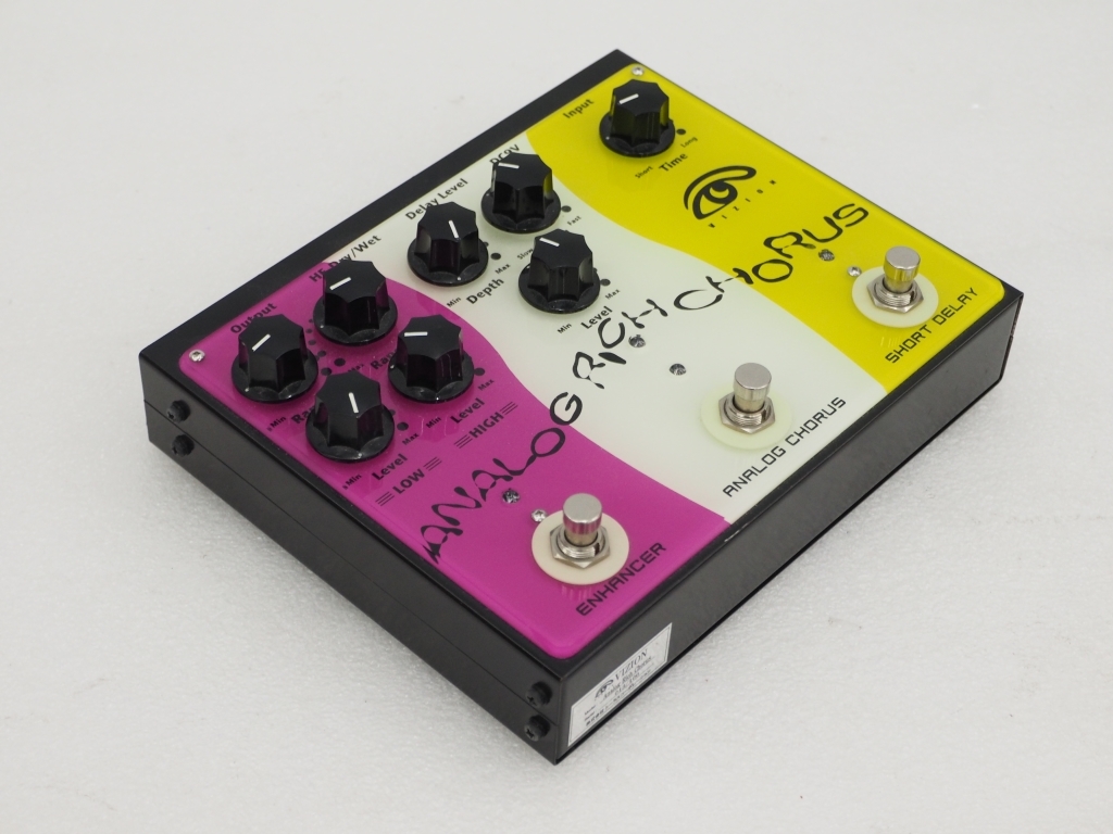 楽器・機材 Vizion ANALOG RICH CHORUS コーラス ディレイ