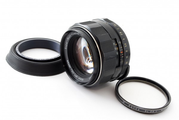 #4112 外観超美品★ペンタックス smc TAKUMAR 50mm F1.4 m42マウント
