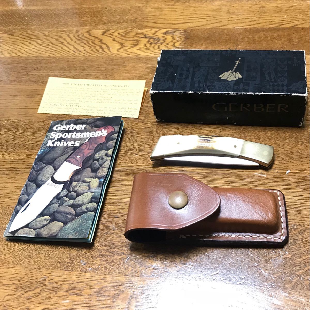 ☆美品☆オールド ガーバー☆フォールディング ナイフ☆スポーツマン 