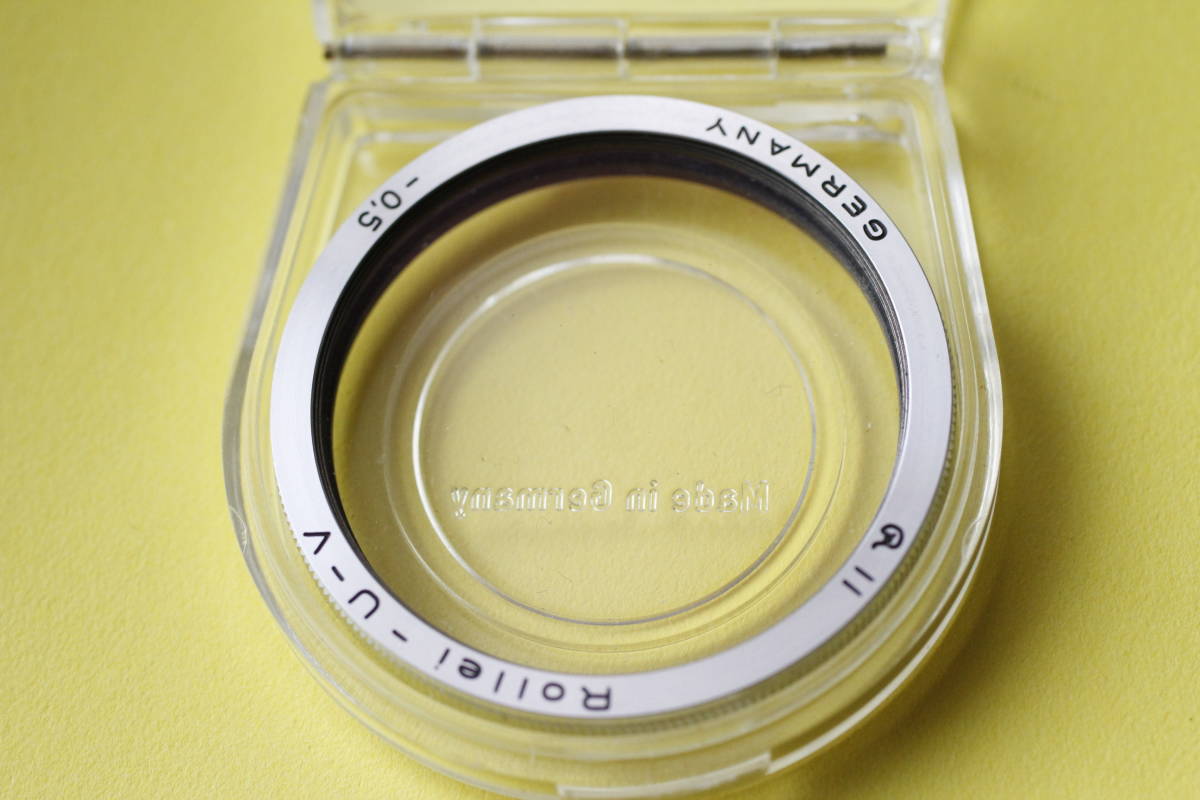 カメラ 2個セット Rollei二眼2.8F用BAY3 UVフィルター GERMANY