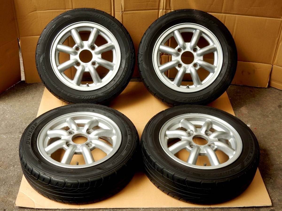  RSワタナベ 13x4.5J 114.3 ディレッツァ 155/65R13 4本SET 送料安(ラジアルタイヤ)｜売買されたオークション情報、yahooの商品情報をアーカイブ公開 - オークファン 4穴