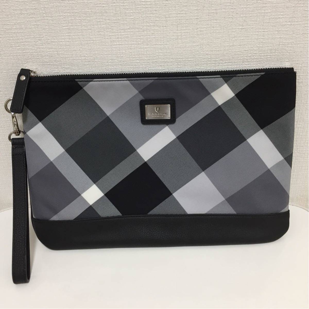 【人気セール，セール】 同様 ブラックレーベルクレストブリッジ BLACK LABEL CRESTBRIDGE チェック クラッチバッグ バーバリー ブラック 黒(セカンドバッグ)｜売買されたオークション情報、yahooの商品情報をアーカイブ公 かばん、バッグ