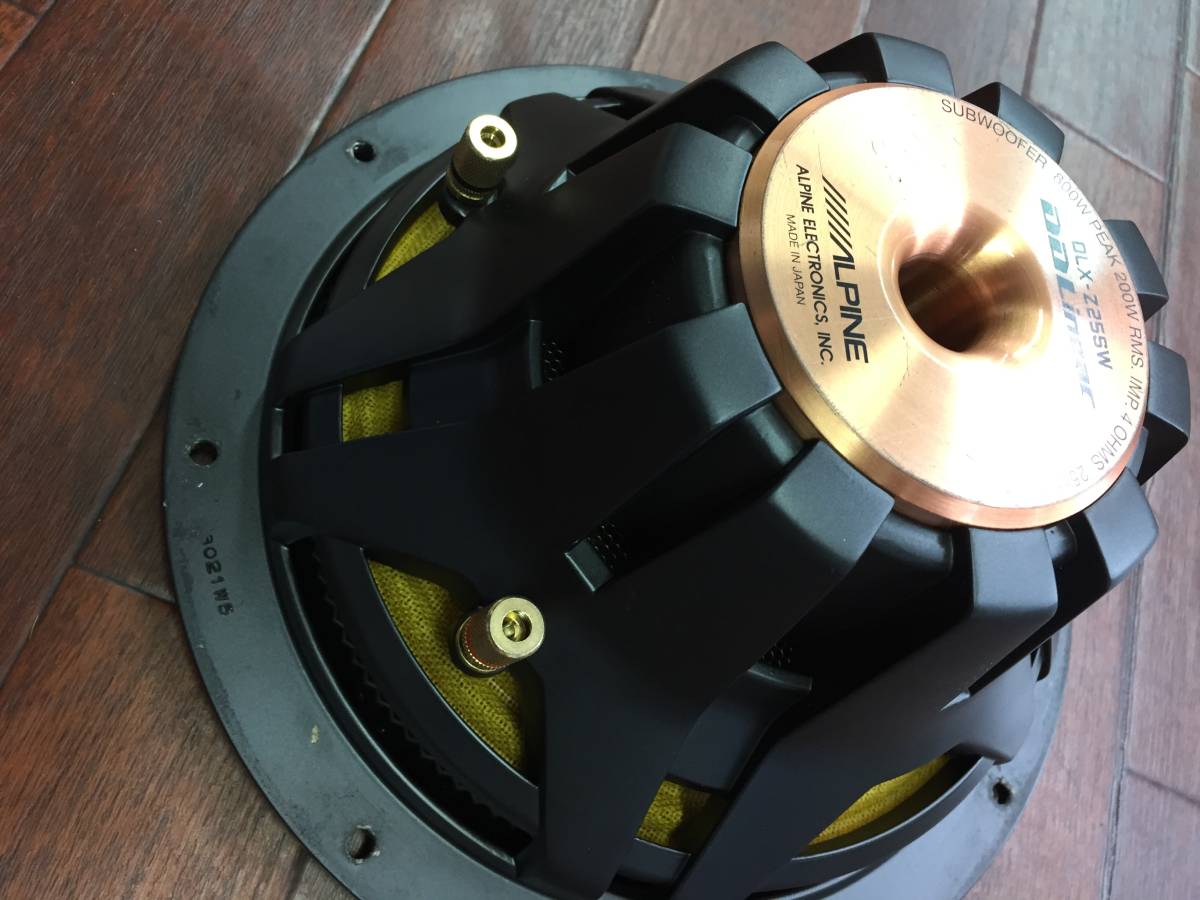 DLX-Z25SW 公式通販 - ALPINE サブウーファー ~Z25SW 早い者勝ち！綺麗