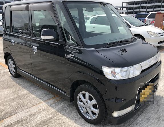 ♪♪車検31/4まで タントカスタム ブラック すぐ乗れる♪♪ ダイハツ 
