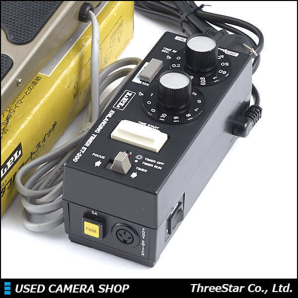 LPL ET-200 ENLARGING TIMER 引き伸ばし タイマー ダブルフット