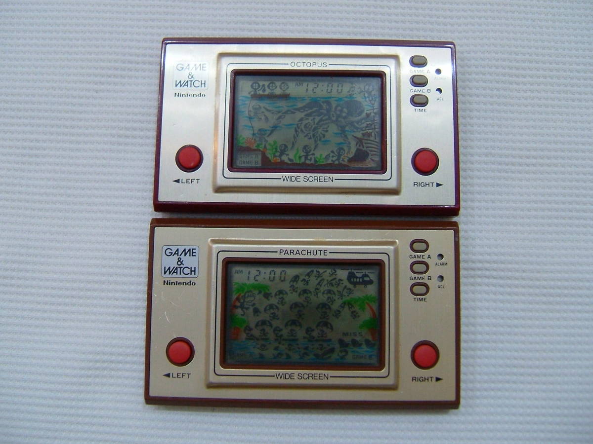 オクトパス 任天堂 ゲーム＆ウォッチ Nintendo ワイドスクリーン GAME