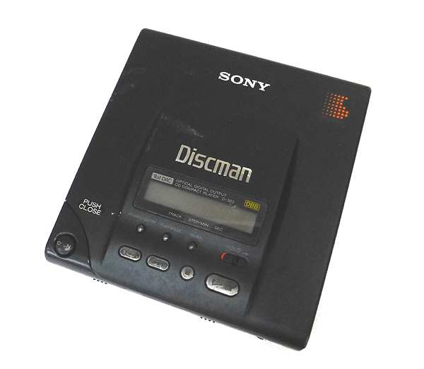 ジャンク SONY ポータブルCDプレイヤー D-303 ソニーディスクマン