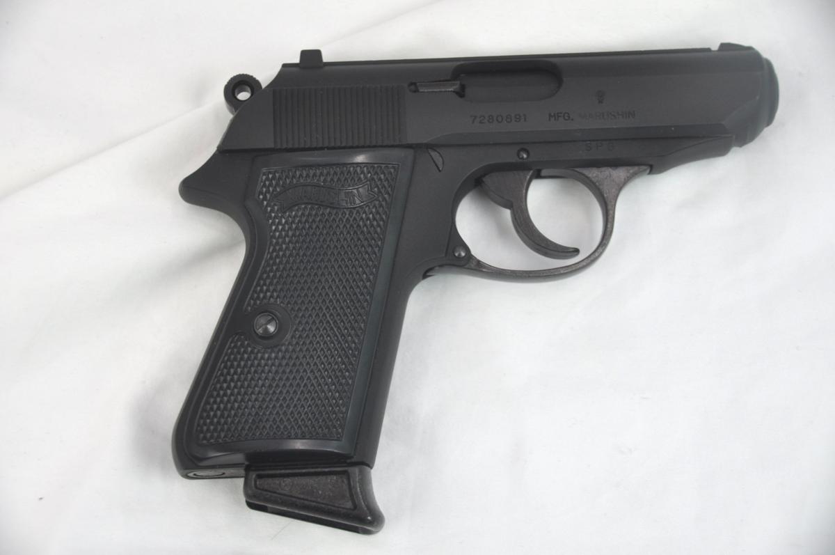 PPK⁄S ブラック セミオートマチックモデルガン(ヘビーウエイト)