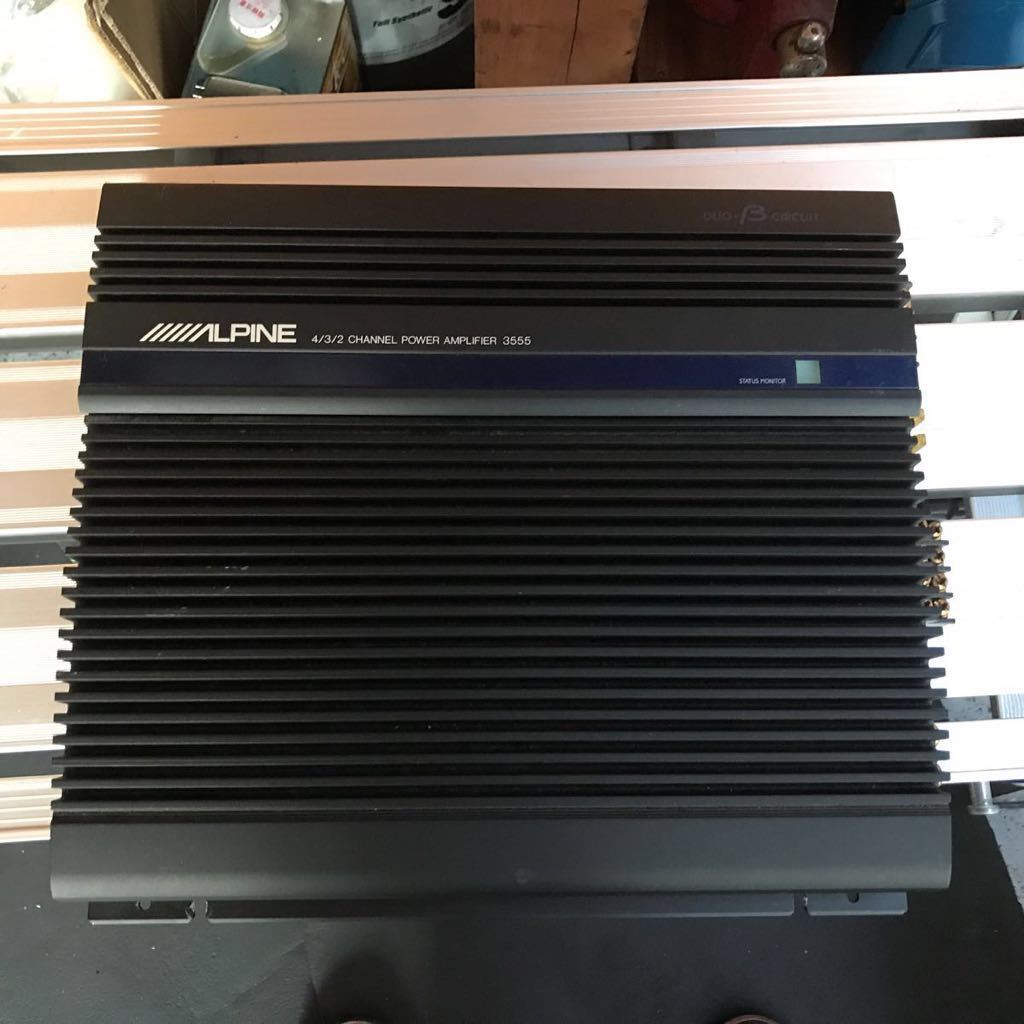 0 ALPINE パワーアンプ アルパイン 4⁄3⁄2チャンネル パワー アンプ