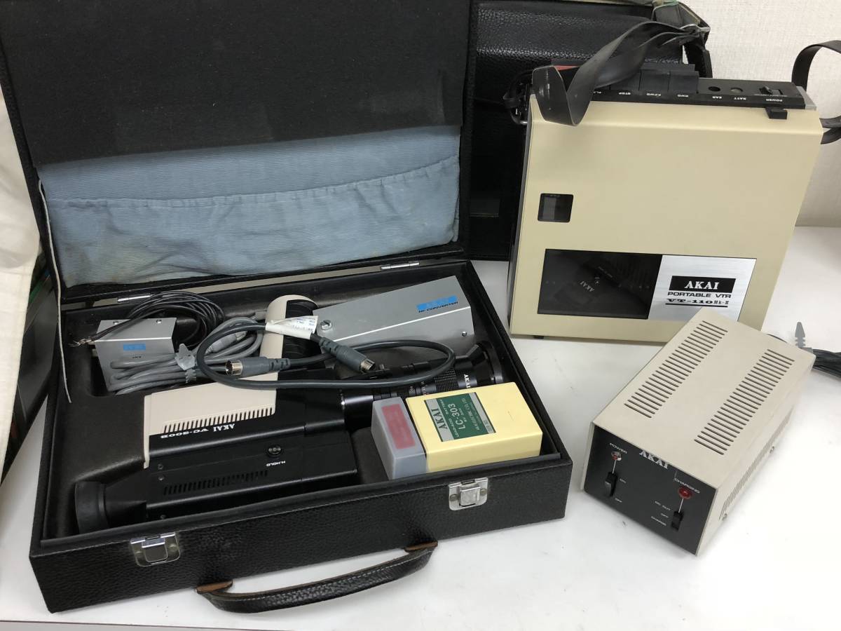 AKAI アカイ オープンリールVTRレコーダー VT-110 VC-300B VA-300B セット(オープンリールデッキ)｜売買された ...