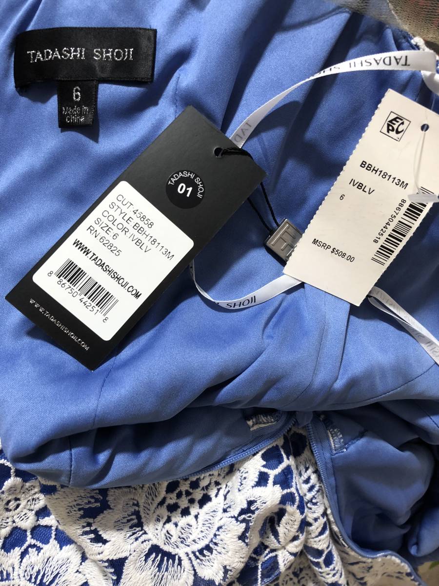 新品タグ付き 2018 6/11号 Tadashi Shoji タダシショージ ワンピース  