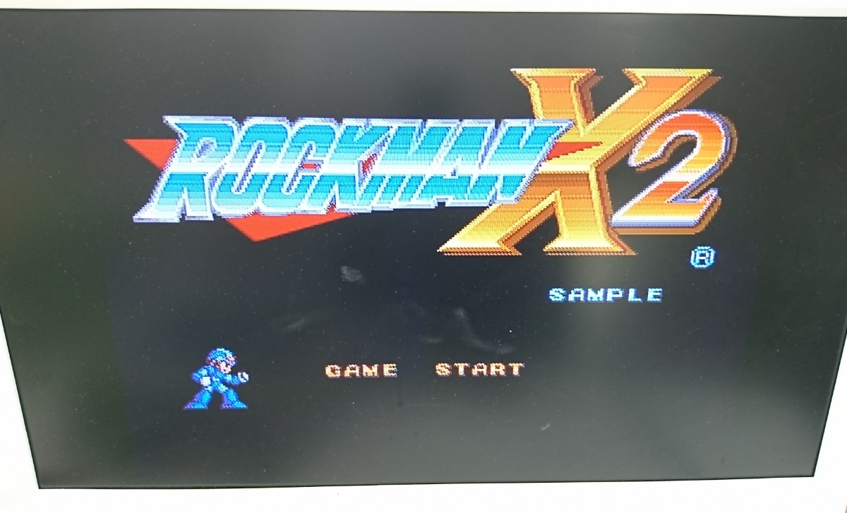 SFCソフト ロックマンX2 サンプル版 【公式通販】
