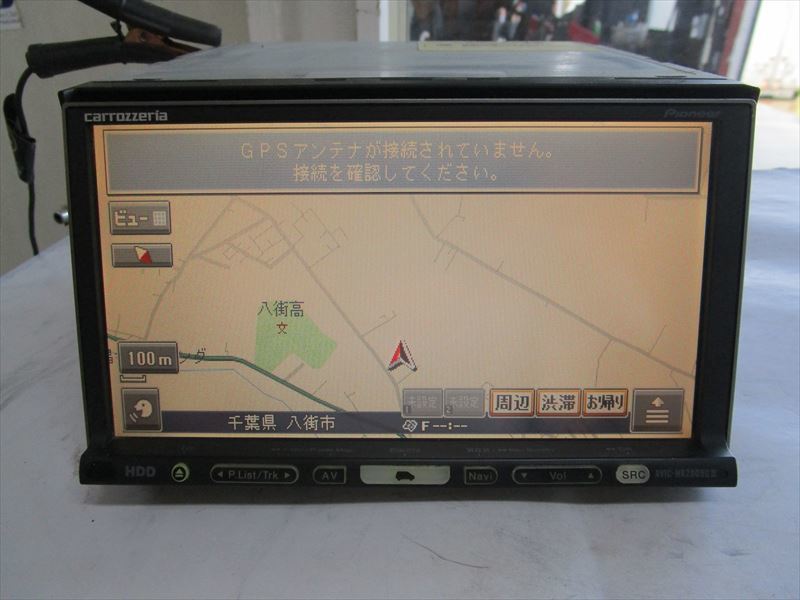 カロッツェリア AVIC-HRZ009GⅡ HDDナビ CPN2828 地デジチューナー付き