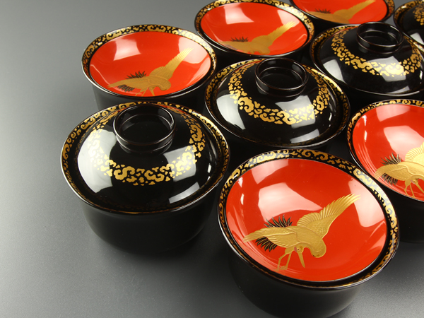 本金蒔絵御吸物椀十客 【典】上品!本金蒔絵 吸物椀十客 共箱 本金蒔絵御吸物椀十客 【典】上品!本金蒔絵 吸物椀十客 共箱