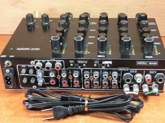 ５チャンネル・ステレオ・ミキサー/自作・力作　●DR