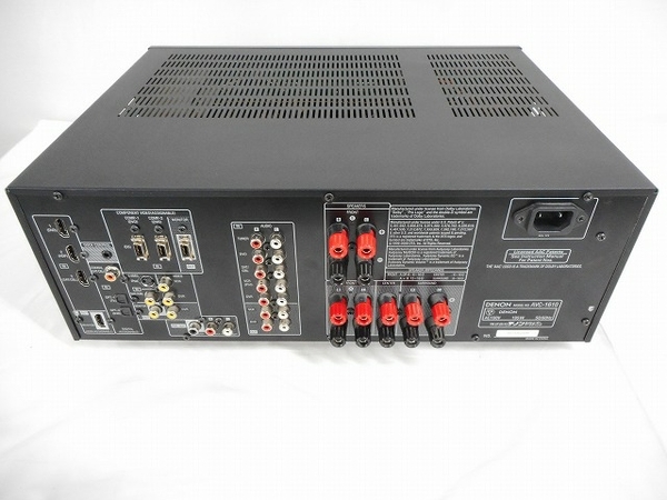 中古 DENON デノン AVC-1610 AV サラウンド アンプ 音響機材