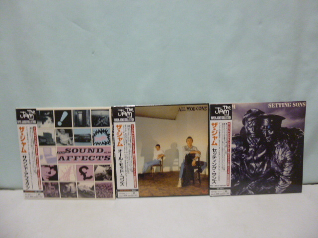 美品 The Jam ザ・ジャム 紙ジャケCD 6枚 DU特典BOX付 美品 The Jam ザ