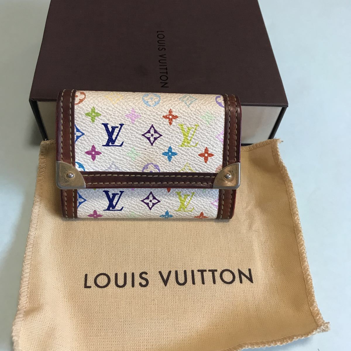 LOUIS VUITTON コインケース ルイヴィトン モノグラム マルチカラー 