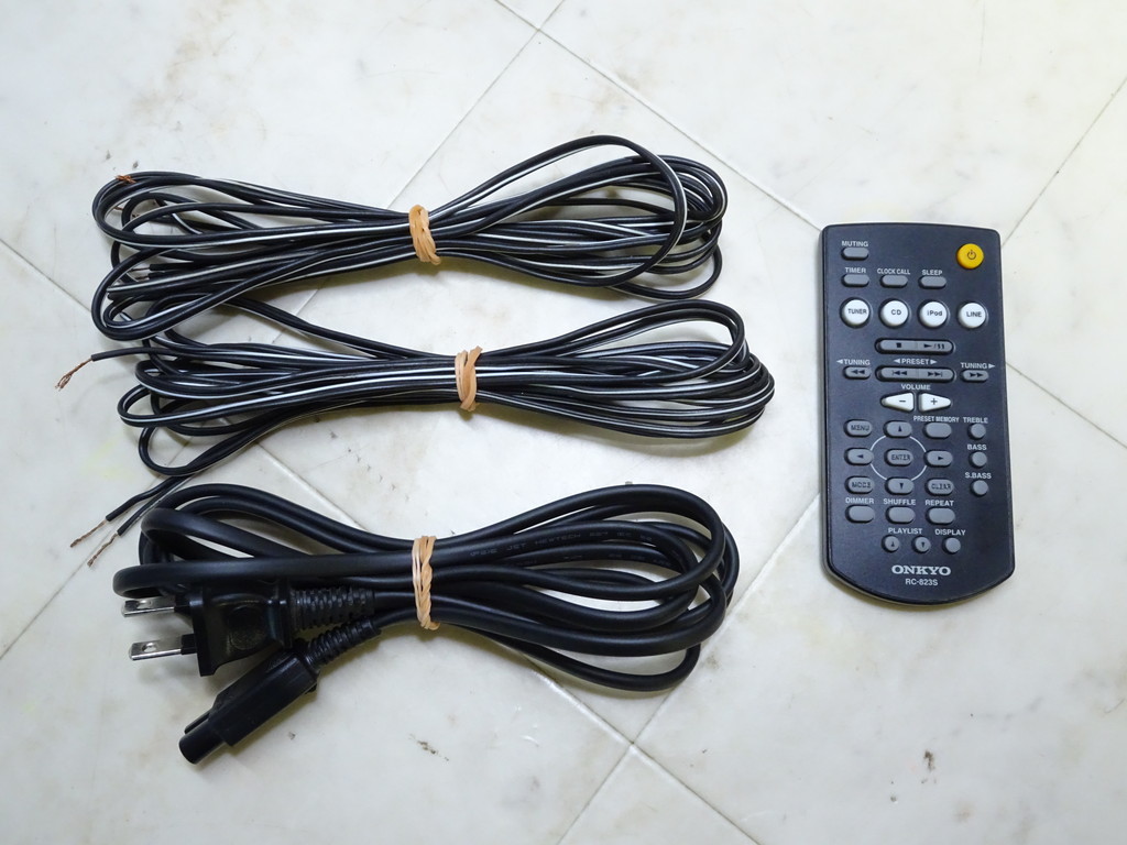 現状品□ONKYO/オンキョー CR-U1 CDレシーバー ペアスピーカーD-U1