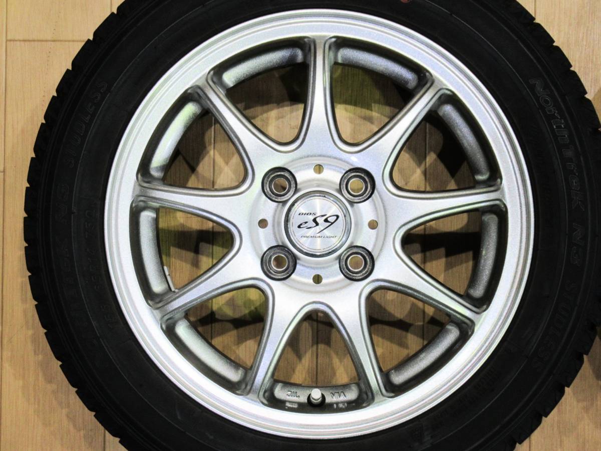 綺麗!! マナレイ MANARAY ディオス DIOS es9 155/65R14 4本 綺麗!! マナレイ MANARAY ディオス DIOS es9 155/65R14 4本