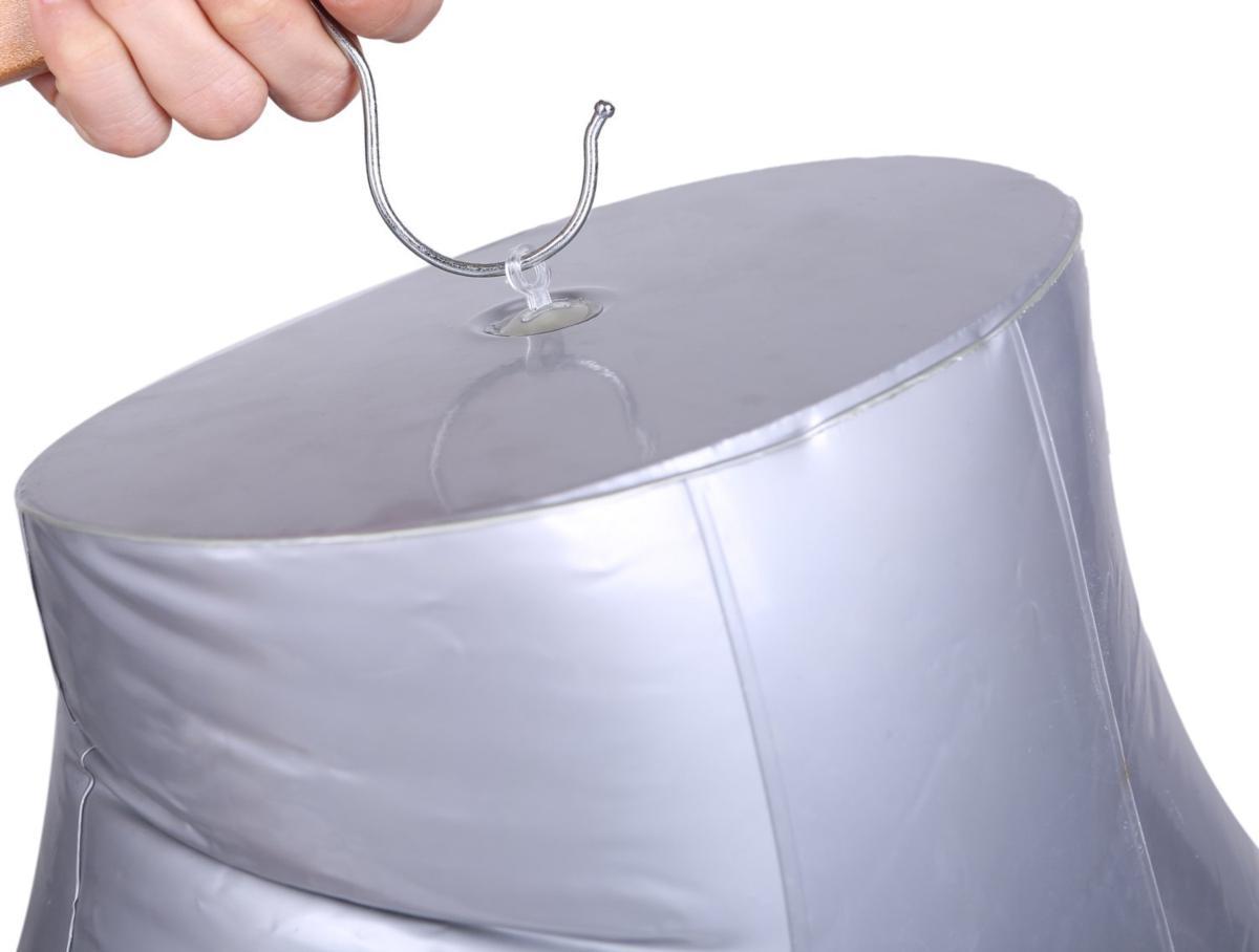 エアー マネキン ビニール ボディー トルソー レッグ 全身 上半身 下半身 足 男性 女性 子供 帽子 パンツ ディスプレイ (女性パンツ用)_9