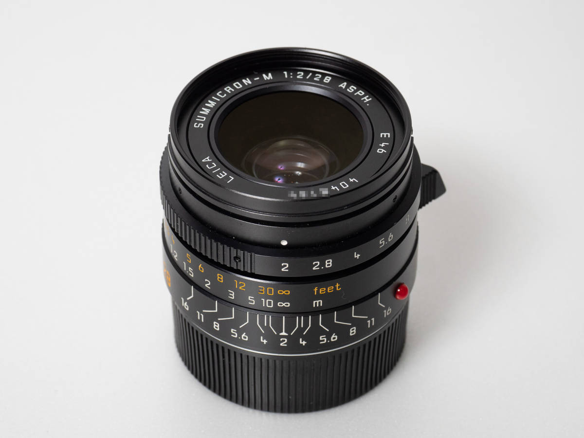 Leica ライカ ズミクロン SUMMICRON-M 28mm F2 ASPH.(6bit) (フード 